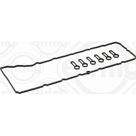 Set garnituri. Capac supape Rocker cover gasket set BMW 3 E90 3 E91 3 E92 3 E93 3 F30 F80 3 F31 3 GRAN TURISMO F34 4 F32 F BMW 3 Touring VI (F31), Turism, 07.2012 - 06.2019 Elring 255.130