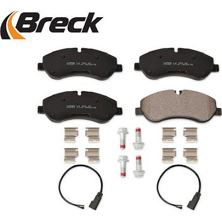Set placute frana.frana disc Set placute frana Fata cu suplimente FORD TOURNEO CUSTOM V362 TRANSIT CUSTOM V362 TR FORD TRANSIT V363 (FED, FFD), Cadru de sprijin, 08.2013 - Breck 25602 00 703 00