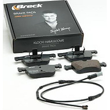 Set placute frana.frana disc Set de frana din ceramica Fata BMW 1 F20 1 F21 2 F22 F87 2 F23 3 F30 F80 3 F31 3 BMW 2 (F23), Sabrioleta, 03.2014 - Breck 25199 00 551 10