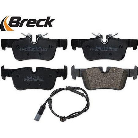 Set placute frana.frana disc Set placute frana Spate BMW 1 F40 2 F45 2 GRAN COUPE F44 2 GRAN TOURER F46 I3 I01 X1 BMW i3 (I01), Hatchback, 08.2013 - Breck 25331 00 704 00