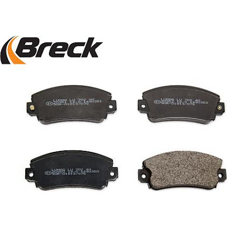 Set placute frana.frana disc Set placute frana Fata ALFA ROMEO 145 146 155 FIAT 131 147 ARGENTA BARCHETTA PANDA P FIAT SEICENTO / 600 (187_), Hatchback, 11.1997 - 01.2010 Breck 20950 00 702 10