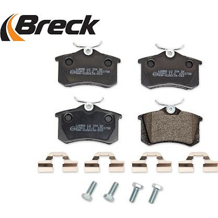 Set placute frana.frana disc Set placute frana Spate DS DS 3 DS 4 AUDI A1 A2 A3 A4 B5 A4 B6 A6 C5 A8 D2 TT CITROE PEUGEOT 307 (3A/C), Hatchback, 08.2000 - 12.2012 Breck 20961 10 704 00