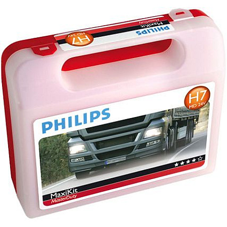 Sortimente becuri camion MaxiKit 55560LKMDKM, H7, tensiune 24V PHILIPS 55560LKMDKM