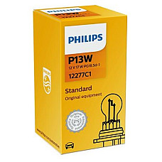 Bec semnalizator PHILIPS 12277C1, 12V, 13W, P13W, PG18.5d-1 PHILIPS 12277C1