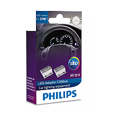 Unitate de control CANbus PHILIPS 18957X2, tensiune 12V, putere 21W, pentru anularea erorilor generate de utilizarea ledurilor retrofit 21W PHILIPS 18957X2