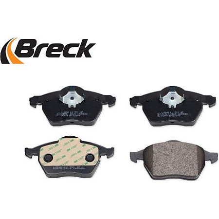 Set placute frana.frana disc Set placute frana Fata AUDI A3 TT SEAT IBIZA III LEON TOLEDO II SKODA OCTAVIA I VW G VW PASSAT (3A2, 35I), Sedan, 02.1988 - 12.1997 Breck 21911 00 701 10