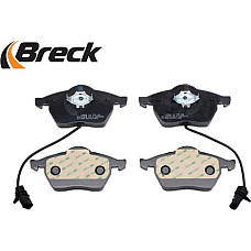 Set placute frana.frana disc Set placute frana Fata cu senzor de uzura integrat cu suplimente AUDI A4 B5 A4 B6 A4 AUDI A6 Avant (4A5, C4), Sedan, 06.1994 - 12.1997 Breck 21938 00 701 10