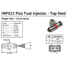 Injector de combustibil FIAT PUNTO SEAT CORDOBA CORDOBA VARIO IBIZA II SKODA 105120 FELICIA I OCTAVIA I VW CADDY SKODA FELICIA I (6U1), Hatchback, 10.1994 - 03.1998 Magneti Marelli 214310002310