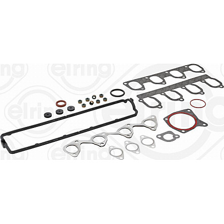 Set garnituri. chiulasa Complete engine gasket set up FORD ESCORT V ESCORT V EXPRESS ESCORT VI FIESTA FIESTA III FIESTA IV FORD ESCORT VI (GAL), Hatchback, 01.1992 - 09.1996 Elring 214.711