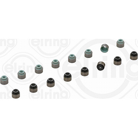 Set garnituri. ax supape cpl. tija supapei sigilii TOYOTA COROLLA - 1.8-04--AVENSIS T25 2.0-03- TOYOTA REGIUS ACE (TRH2_, KDH2_), Van, 08.2004 - Elring 215.710