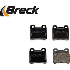 Set placute frana.frana disc Set placute frana Spate OPEL ASTRA F CALIBRA A KADETT E OMEGA A SENATOR B VECTRA A V SAAB 900 II, Sabrioleta, 09.1993 - 04.1999 Breck 21140 00 704 00