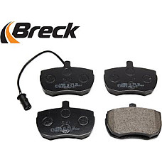 Set placute frana.frana disc Set placute frana Fata cu senzor de uzura integrat IVECO DAILY I DAILY II ALFA ROMEO IVECO DAILY I, Cadru de sprijin, 01.1978 - 05.1999 Breck 21160 00 701 10