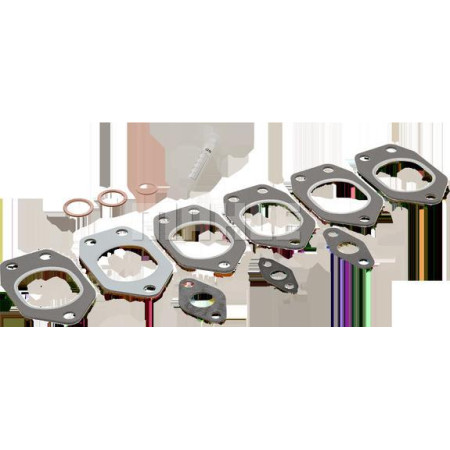 Set montaj. turbocompresor Set de asamblare turbocompresor DAF CF 85 XF 105 MX300-MX340 10.05- DAF CF 85 (AE85XF), 01.2001 - 05.2013 MAHLE 213 TA 19652 000