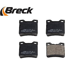 Set placute frana.frana disc Set placute frana Spate PEUGEOT 406 605 607 1.6-3.0 06.89-02.06 PEUGEOT 406 (8B), Sedan, 08.1995 - 01.2005 Breck 21278 10 701 00