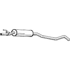 Toba esapament primara Sistem evacuare gaze-toba primara OPEL CORSA B 1.0 11.96-09.00 VAUXHALL CORSA Mk I (S93), Hatchback, 12.1992 - 09.2000 Bosal 281-751