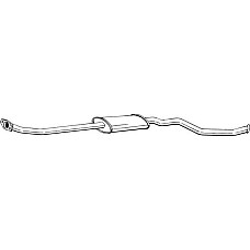 Toba esapamet intermediara Sistem de evacuare a amortizorului CITROEN XSARA PEUGEOT 306 1.4-1.6 04.97-08.05 CITROEN XSARA Break (N2), Turism, 10.1997 - 03.2010 Bosal 288-101