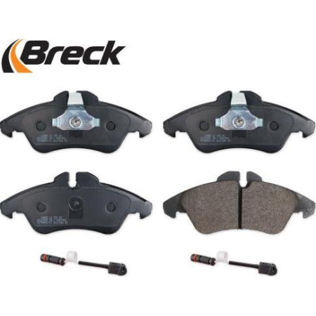 Set placute frana.frana disc Set placute frana Fata MERCEDES SPRINTER 2-T B901 B902 SPRINTER 3-T B903 SPRINTER 4- MERCEDES-BENZ SPRINTER 3-t (903), Van, 01.1995 - 05.2012 Breck 23990 00 703 10