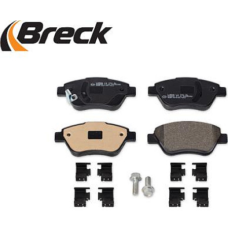 Set placute frana.frana disc Set placute frana Fata cu suplimente FIAT DOBLO DOBLO-MINIVAN IDEA SIENA OPEL ADAM C OPEL CORSA D (S07), Hatchback, 07.2006 - 08.2014 Breck 23982 00 702 10