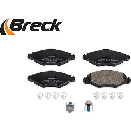 Set placute frana.frana disc Set placute frana Fata cu suplimente PEUGEOT 206 206 306 1.1-1.9D 04.93- PEUGEOT 206 (2*8HZ*), Van, 04.1999 - 03.2009 Breck 23597 00 702 10