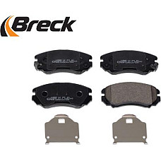 Set placute frana.frana disc Set placute frana Fata cu suplimente HYUNDAI COUPE II ELANTRA III ELANTRA IV SONATA HYUNDAI COUPE VI (RD), Compartiment, 05.1996 - 04.2002 Breck 23891 00 701 10