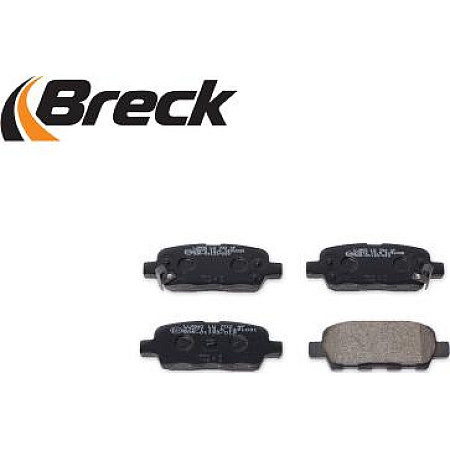 Set placute frana.frana disc Set placute frana Spate cu suplimente INFINITI FX G M45 Q50 NISSAN ALTIMA CUBE JUKE NISSAN TIIDA (SC11), Sedan, 05.2004 - 12.2013 Breck 23871 00 702 10