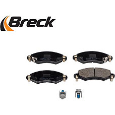 Set placute frana.frana disc Set placute frana Fata cu suplimente OPEL AGILA SUBARU JUSTY III SUZUKI IGNIS II WAG SUZUKI WAGON R+ (EM), Hatchback, 10.1997 - 10.2000 Breck 23253 00 702 10