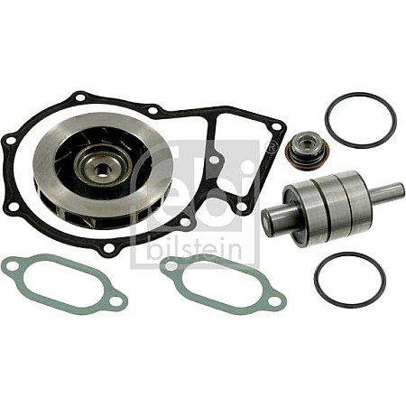 Set reparatie. pompa apa Coolant pump repair kit MERCEDES ACTROS ACTROS MP2 - MP3 TRAVEGO O 580 NEOPLAN SKYLINER STARLINER MERCEDES-BENZ ACTROS MP2 / MP3 (934.03), 10.2002 - Febi Bilstein 22456