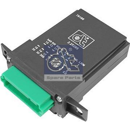 Releu.lumini de avarie intrerupator indicator de trafic 24V numar pini. 16 VOLVO 8500 8700 9700 9900 B10 B12 B7 B VOLVO B7 (R6), Autobuz, 01.1992 - DT Spare Parts 2.25285