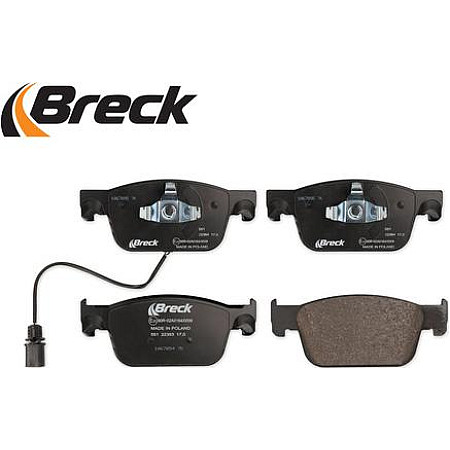 Set placute frana.frana disc Set de frana din ceramica Fata AUDI A4 ALLROAD B9 A4 B9 A5 1.4-3.0D 05.15- AUDI A5/S5 II (F53, F5P), Compartiment, 06.2016 - Breck 22383 00 551 00