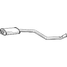 Toba esapament primara Sistem evacuare gaze-toba primara CITROEN XSARA 2.0 02.98-08.05 CITROEN XSARA (N0), Compartiment, 01.1998 - 04.2005 Bosal 279-095