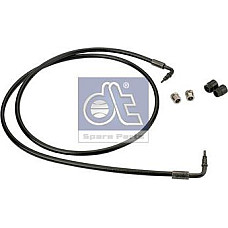 Conducta. dispozitiv de basculare cabina Furtunul de inclinare a cabinei 1255mm M12x15mm-M12x1mm VOLVO FH FH12 FH VOLVO FM9 (FM9), 12.2001 - 09.2005 DT Spare Parts 2.70925