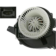 Ventilator. habitaclu Suflanta de aer AUDI A1 A2 SEAT CORDOBA IBIZA III IBIZA IV IBIZA IV SC IBIZA IV ST IBIZA IV VW POLO (9A4, 9A2, 9N2, 9A6), Sedan, 09.2002 - Febi Bilstein 27306