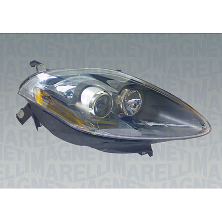 Far Lampa frontala Stanga xenon D1S/H1/W5W automat cu motor bec culoare insert: gri FIAT CROMA MAGNETI MARELLI 712455941129