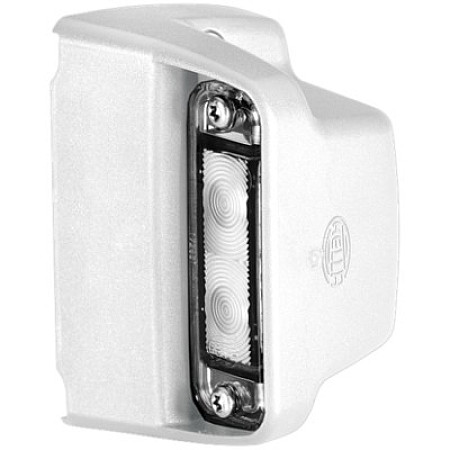 Iluminare numar de circulatie Lampa numar inmatriculare LED 12-24V culoare sticla. transparent 63x93mm lungime cablu. 2000mm HELLA 2KA 012 271-231