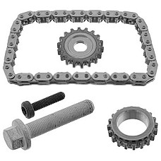 Lant, angrenare pompa ulei Oil pump drive assembly BMW 1 F20 1 F21 3 F30 F80 3 F31 1.6 07.11- SWAG SW20948377