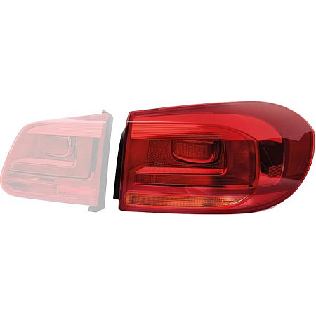 Stop spate Lampa spate Dreapta extern-partea de sus P21W se potriveste. VW TIGUAN 09.07-07.18 VW TIGUAN (5N_), Crossover, 09.2007 - 07.2018 HELLA 2SD 010 738-101