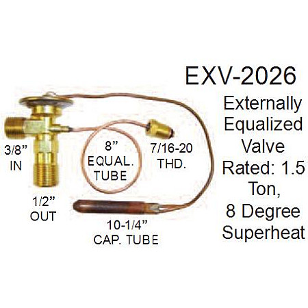 Supapa expansiune, clima Supapa de climatizare VOLVO SUNAIR EXV-2026