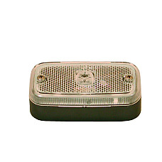 Lampa gabarit Vignal obrysowka dreptunghi alb pe negru 110x55x34mm VIGNAL VAL194130