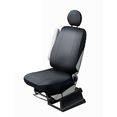 Husa scaun Seat covers eco-leather colour: neagra front driver seat BUS I M CARPASSION MMT CP30101