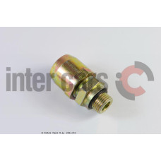 Cap de cuplare Montare TEKALAN drept M16x15 metal cantitate per impachetare: 1buc HALDEX 1-30115162