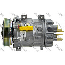 Compresor, climatizare Air-conditioning compressor CITROEN C8 JUMPY II FIAT SCUDO ULYSSE LANCIA PHEDRA PEUGEOT 807 EXPERT EXPERT TEPEE 2.0D/2.2D 02.06- TEAMEC TM8646026