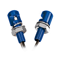 Suruburi M8 cu lumina LED alb 2buc - Albastru
