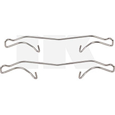 Set accesorii, placute frana VW POLO (9A4, 9A2, 9N2, 9A6), Sedan, 09.2002 - NK 7947678