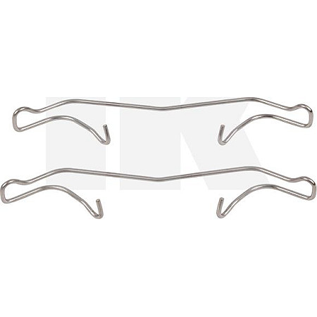 Set accesorii, placute frana VW POLO (9A4, 9A2, 9N2, 9A6), Sedan, 09.2002 - NK 7947678