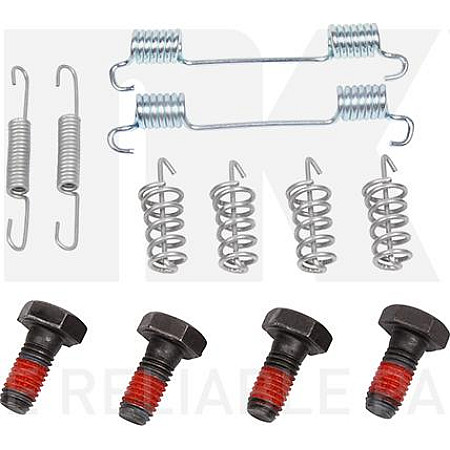 Set accesorii, saboti frana parcare MERCEDES-BENZ 190 (W201), Sedan, 10.1982 - 08.1993 NK 7933622