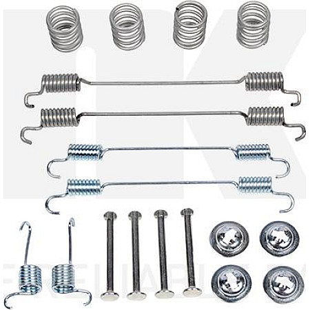 Set accesorii, sabot de frana RENAULT KANGOO Express (FC0/1_), 08.1997 - NK 7937750