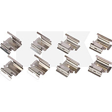 Set accesorii, placute frana FIAT DOBLO II (263_), Cadru de sprijin, 02.2010 - NK 7923218