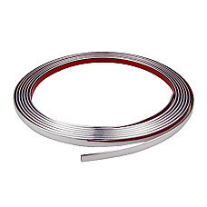 Banda ornament crom adeziva 4Cars - 5m x 12mm
