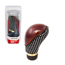 Maner schimbator viteza imitatie lemn si masaj 4Cars