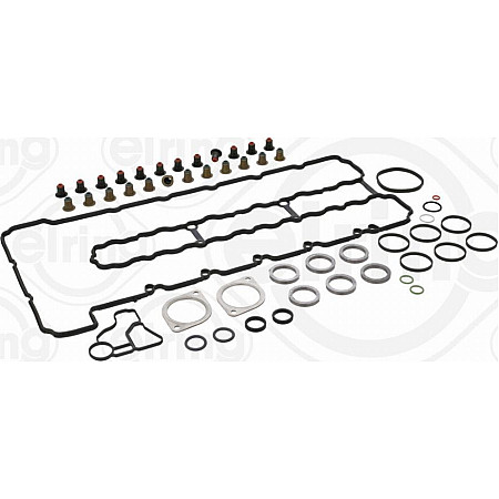 Set garnituri. chiulasa Complete engine gasket set up BMW 1 E82 1 E88 3 E90 3 E91 3 E92 3 E93 5 E60 7 F01 F02 F03 F04 X6 E BMW Z4 ROADSTER II (E89), Roadster, 02.2009 - 08.2016 Elring 740.240